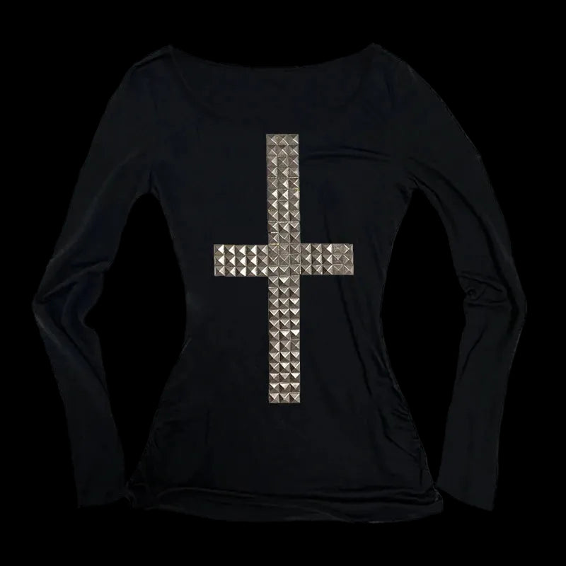 "MONO CROSS" LONGSLEEVE