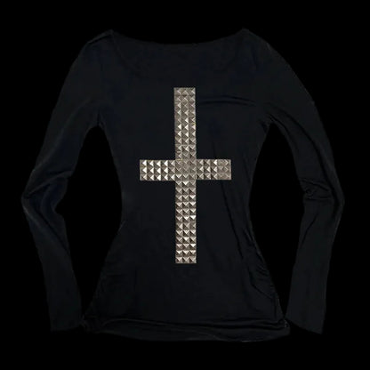 "MONO CROSS" LONGSLEEVE