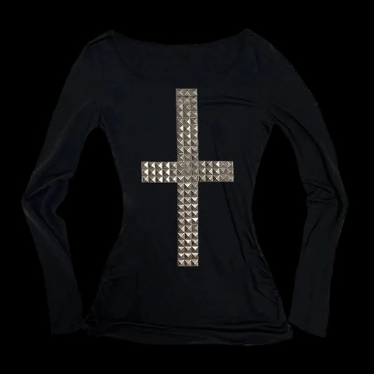 "MONO CROSS" LONGSLEEVE