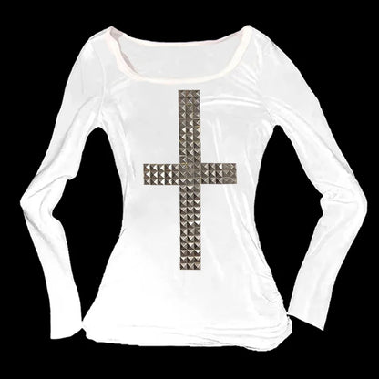 "MONO CROSS" LONGSLEEVE